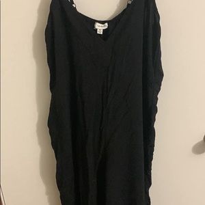 Black eyeshadow romper